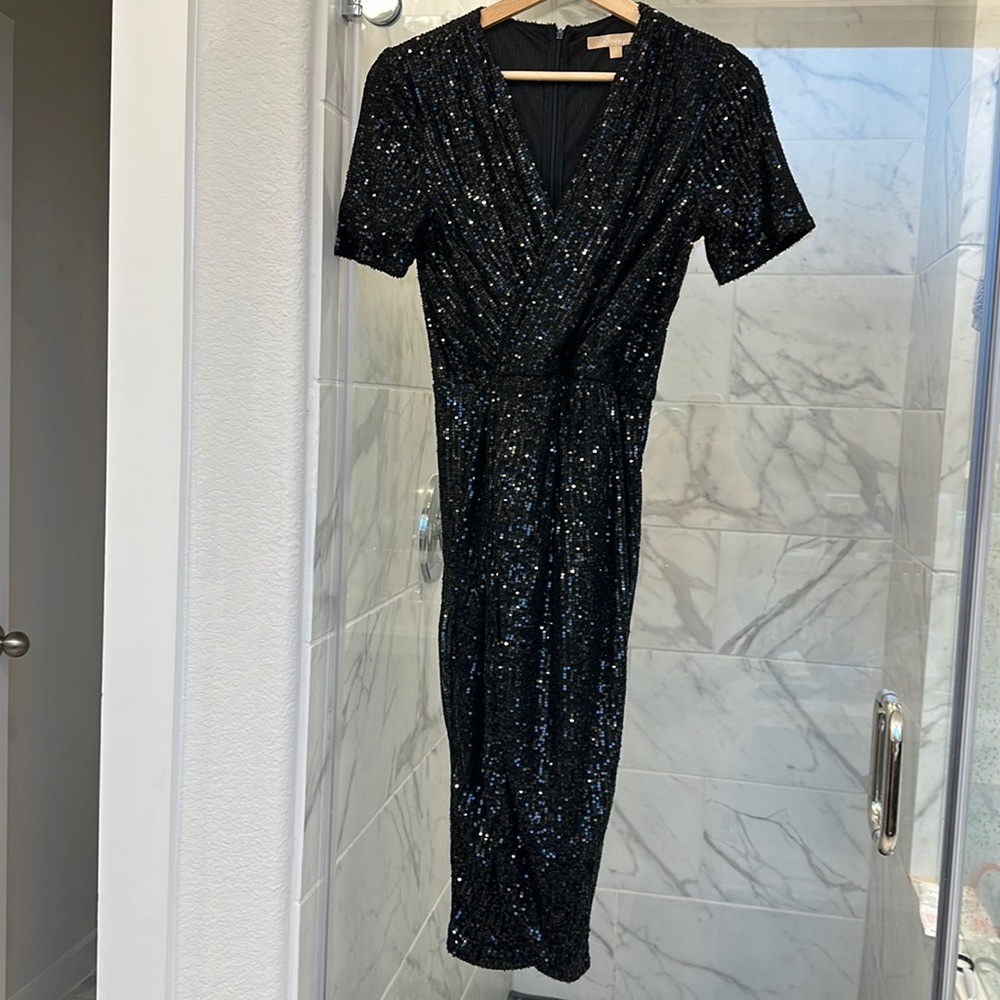 Brand new Black sequin dress size small